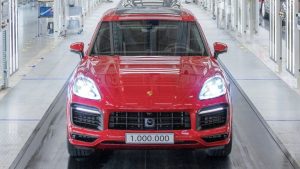 The millionth Porsche Cayenne, a model experts said would damage the brand